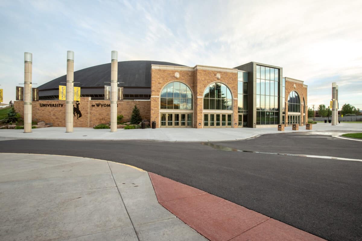 The University of Wyoming’s Arena Auditorium in Laramie, Wyoming.