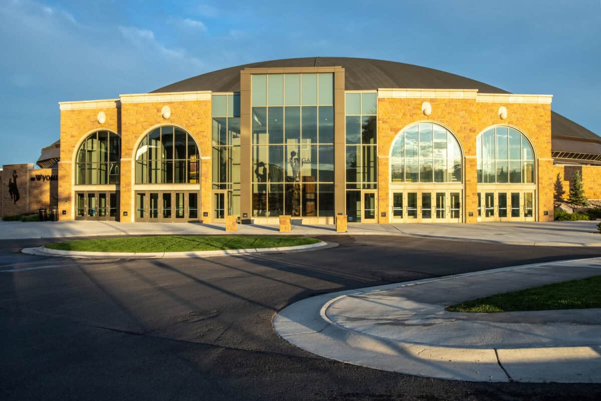 The University of Wyoming’s Arena Auditorium in Laramie, Wyoming.