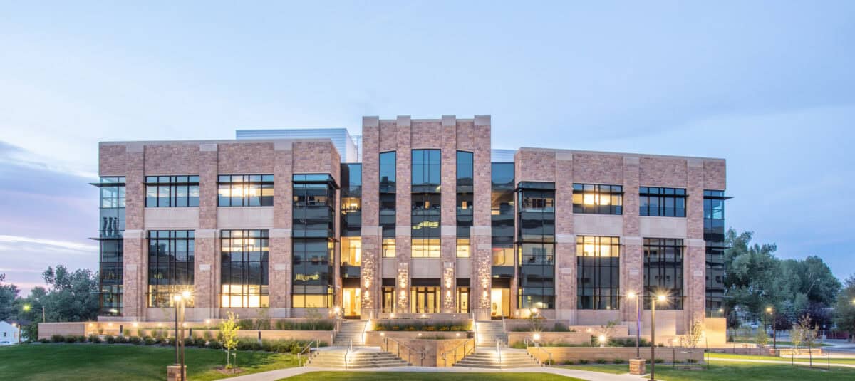 University of Wyoming’s Engineering Education and Research building.